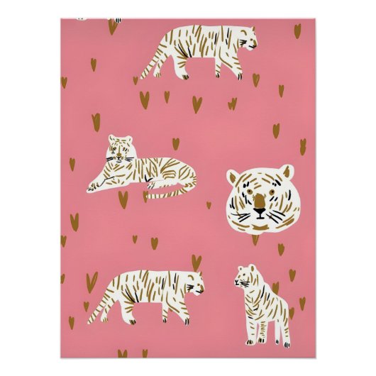 ヴィンテージコケ名門私立校風のット女子の光沢ポスター ポスター (正面)