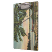 ヴィンテージココナッツパームズトロピカルブリーズサンセット クリップボード (左)