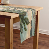 ヴィンテージココナッツパームズトロピカルブリーズサンセット ショートテーブルランナー (インサイチュ)