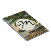 ヴィンテージココナッツパームズトロピカルブリーズサンセット ノートブック (右側)