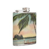 ヴィンテージココナッツパームズトロピカルブリーズサンセット フラスク (右)