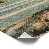 ヴィンテージココナッツパームズトロピカルブリーズサンセット ポスター (コーナー)