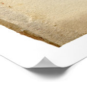 ヴィンテージココナッツパームツリーイラストレーション ポスター (角)