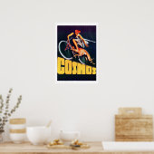 ヴィンテージコスモス自転車ポスター ポスター (キッチン)