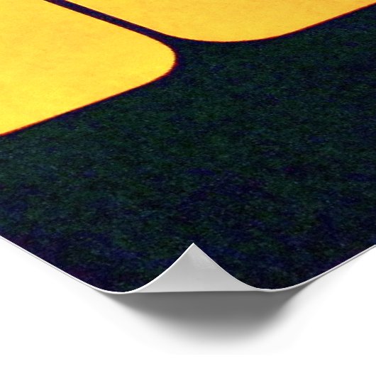 ヴィンテージコスモス自転車ポスター ポスター (角)