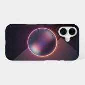 ヴィンテージコズミックオーブ iPhone 16ケース (裏面横)