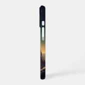 ヴィンテージコズミックホライズンツームーン iPhone 16ケース (左側面)