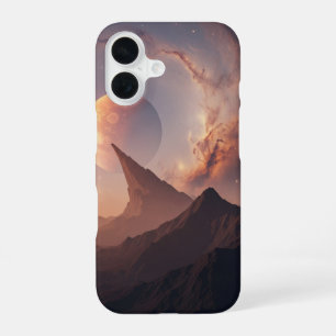 ヴィンテージコズミックランドスケープ iPhone 16ケース