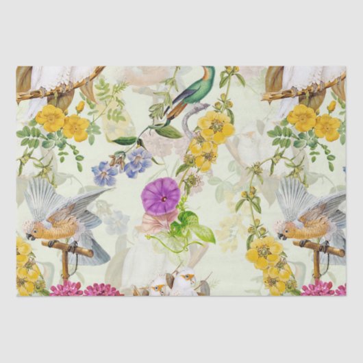 ヴィンテージコッカトオジャングル3 薄葉紙 (正面)