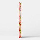 ヴィンテージコテージいちごピンクいちご Case-Mate iPhoneケース (裏面 / 左)