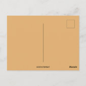 ヴィンテージコテージと菊の感謝祭 ポストカード (裏面)