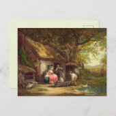 ヴィンテージコテージはがき ポストカード (正面/裏面)