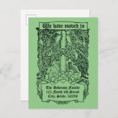 ヴィンテージコテージインウッズニューホーム 案内ポストカード (正面/裏面)