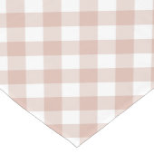 ヴィンテージコテージコアダスティバラギンガム ショートテーブルランナー (コーナー)