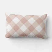 ヴィンテージコテージコアダスティバラギンガム ランバークッション (裏面)