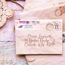 ヴィンテージコテージコアダックスント住所 シール