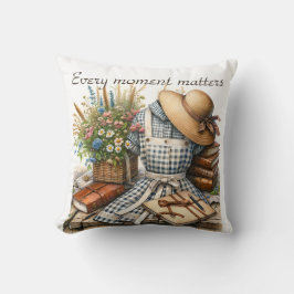 ヴィンテージコテージコアピクニック クッション