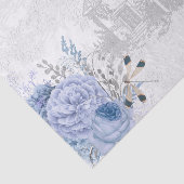 ヴィンテージコテージドラゴンフライブルーバラデクページ 薄葉紙 (詳細)