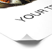 ヴィンテージコテージビクトリアンキュートフロッグカップルアート フォトプリント (角)