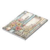 ヴィンテージコテージファームハウス文房具メモ帳 ノートパッド (回転)