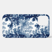 ヴィンテージコテージランドスケープToile-Blue & White Case-Mate iPhoneケース (裏面 (横))