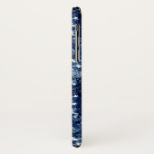 ヴィンテージコテージランドスケープToile-Blue & White Case-Mate iPhoneケース (裏面/左)