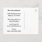 ヴィンテージコテージ 住所変更のお知らせ 案内ポストカード (裏面)