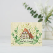 ヴィンテージコテージ 住所変更のお知らせ 案内ポストカード (スタンド正面)