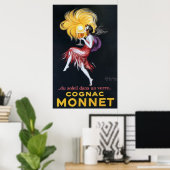 ヴィンテージコニャックポスター ポスター (ホームオフィス)