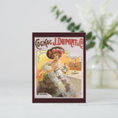 ヴィンテージコニャック広告 ポストカード (スタンド正面)