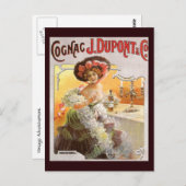 ヴィンテージコニャック広告 ポストカード (正面/裏面)