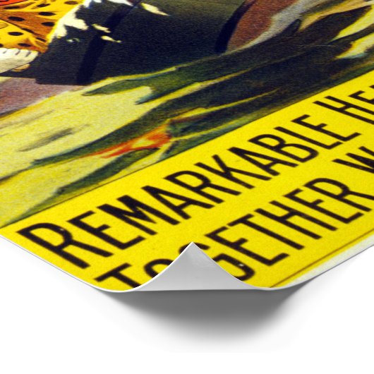 ヴィンテージコニーアイランドサーカスウォーターカーニバル ポスター (角)