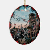 ヴィンテージコニー島 セラミックオーナメント (右)