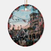 ヴィンテージコニー島 セラミックオーナメント (左)