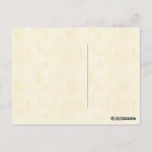 ヴィンテージコヌアとパラキーツ ポストカード (裏面)