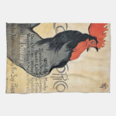 ヴィンテージコフランスのコリコアーティスト キッチンタオル (横)