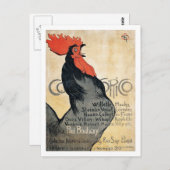 ヴィンテージコフランスのコリコアーティスト ポストカード (正面/裏面)