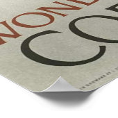 ヴィンテージコペンハーゲン旅行ポスター、レトロ ポスター (角)