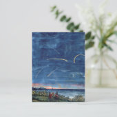 ヴィンテージコメットブックイラストレーションエトワレクザンテ ポストカード (スタンド正面)