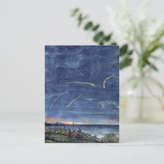 ヴィンテージコメットブックイラストレーションエトワレクザンテ ポストカード (スタンド正面)