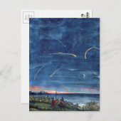 ヴィンテージコメットブックイラストレーションエトワレクザンテ ポストカード (正面/裏面)