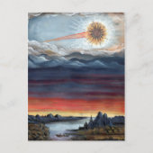 ヴィンテージコメットブックイラストレーションローザ ポストカード (正面)