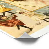 ヴィンテージコメディショー広告ポスター ポスター (角)