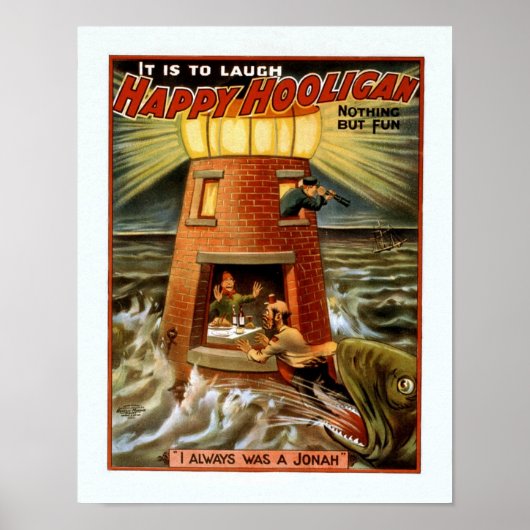 ヴィンテージコメディショー広告ポスター ポスター (正面)