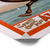 ヴィンテージコメディショー広告 ポスター (角)