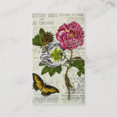 ヴィンテージコラーかわいらしジュ 名刺 (裏面)