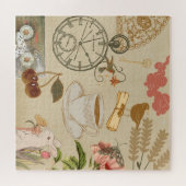 ヴィンテージコラージュアート ジグソーパズル (横)