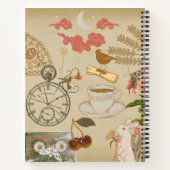 ヴィンテージコラージュアート ノートブック (裏面)