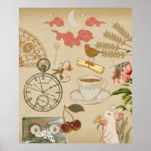 ヴィンテージコラージュアート