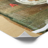 ヴィンテージコラージュアート ポスター (角)